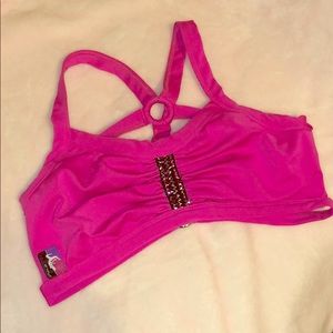 Bad Kitty Pole Fitness Top Size Medium